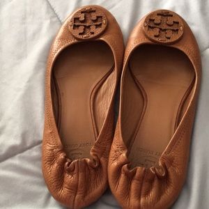 Brown TORY BURCH Flats size 8